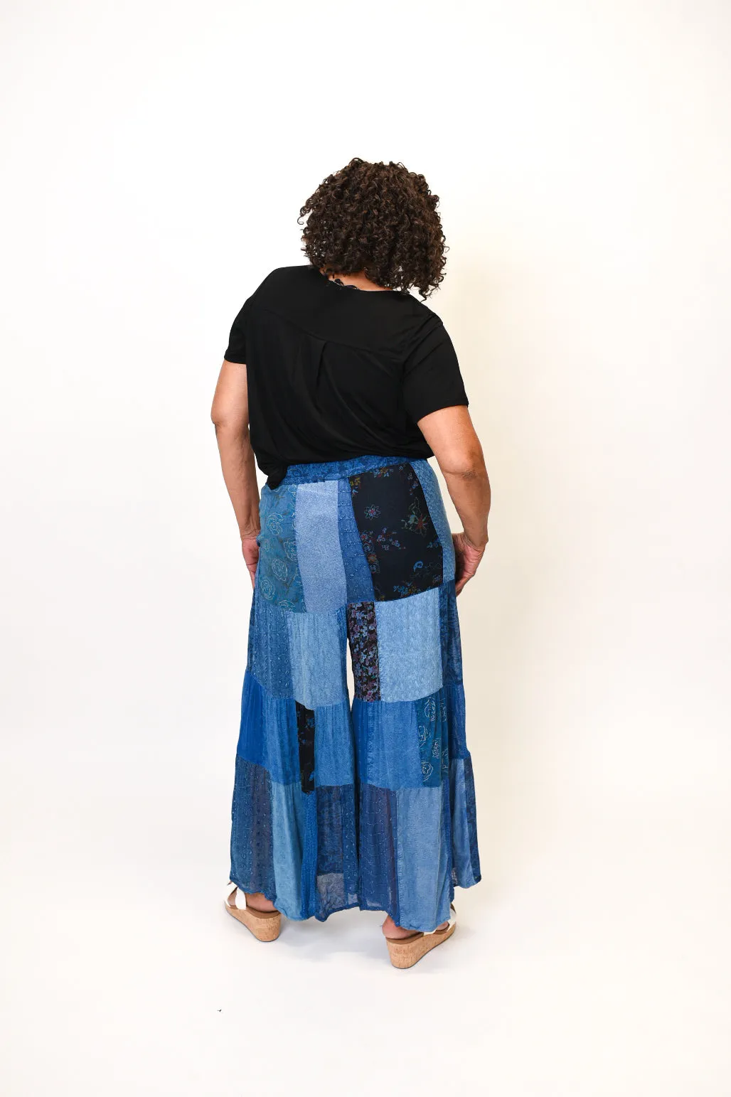 Indigo Dreams Tiered Pants