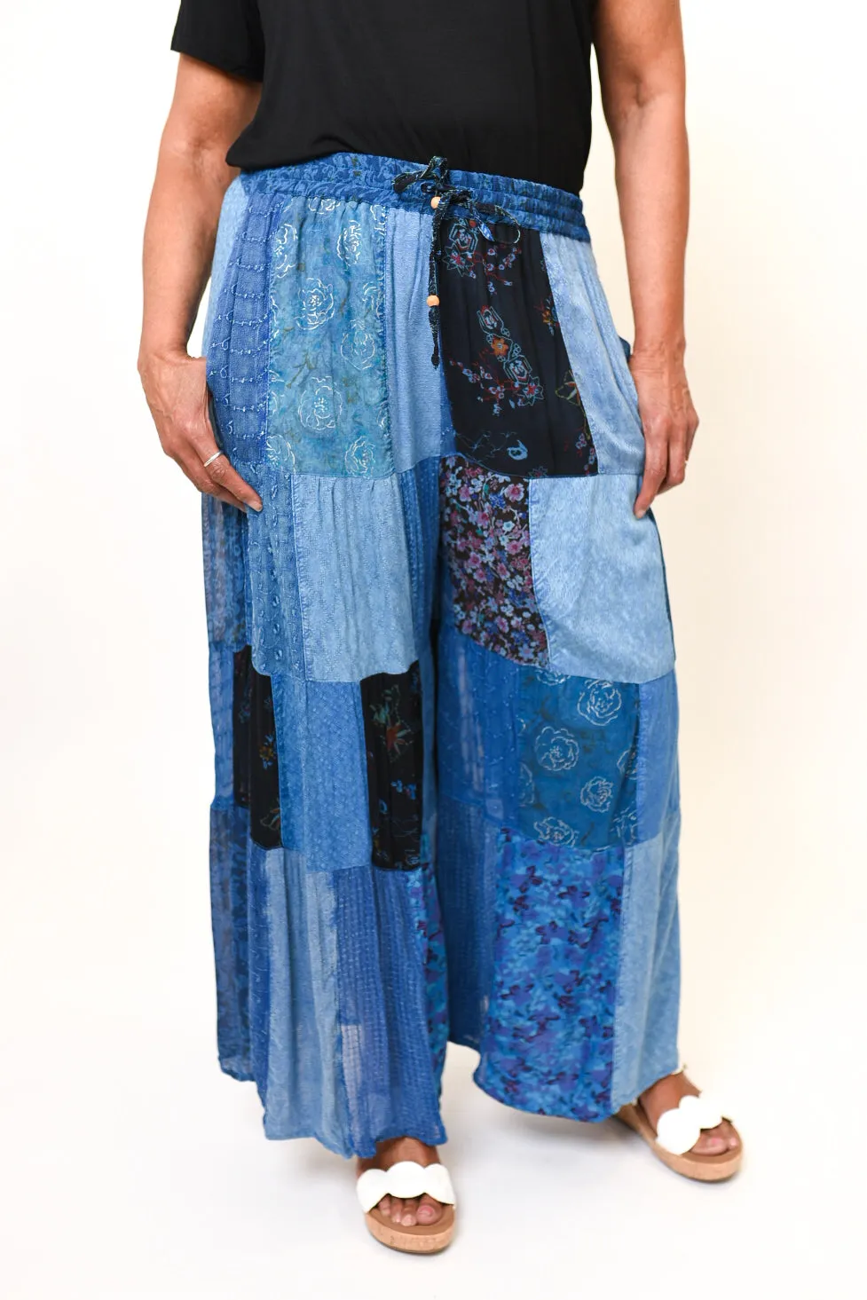 Indigo Dreams Tiered Pants