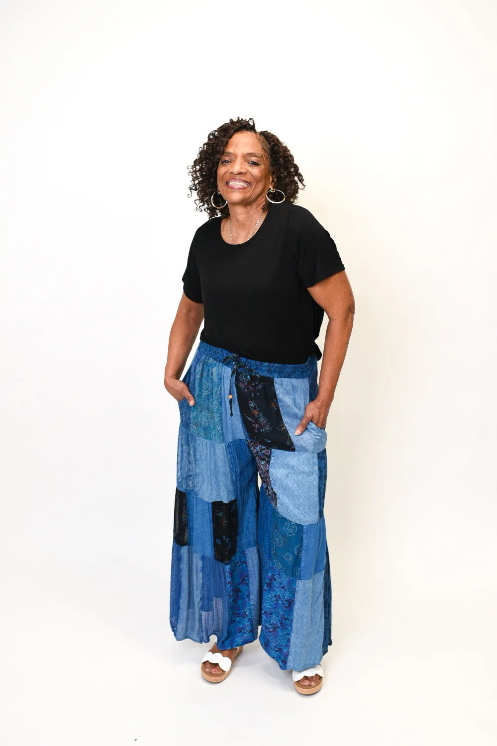 Indigo Dreams Tiered Pants
