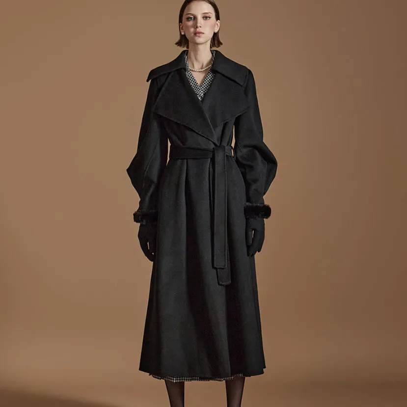 J2516 Cashmere Handmade Coat