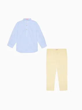 Jazmin Shirt & Elio Chinos Boy Outfit Bundle