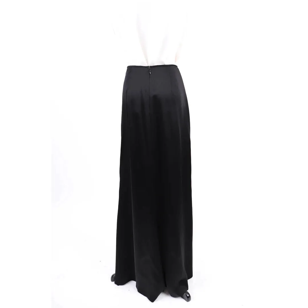 JEAN PAUL GAULTIER 1990's Long Black Skirt |  Extra Small