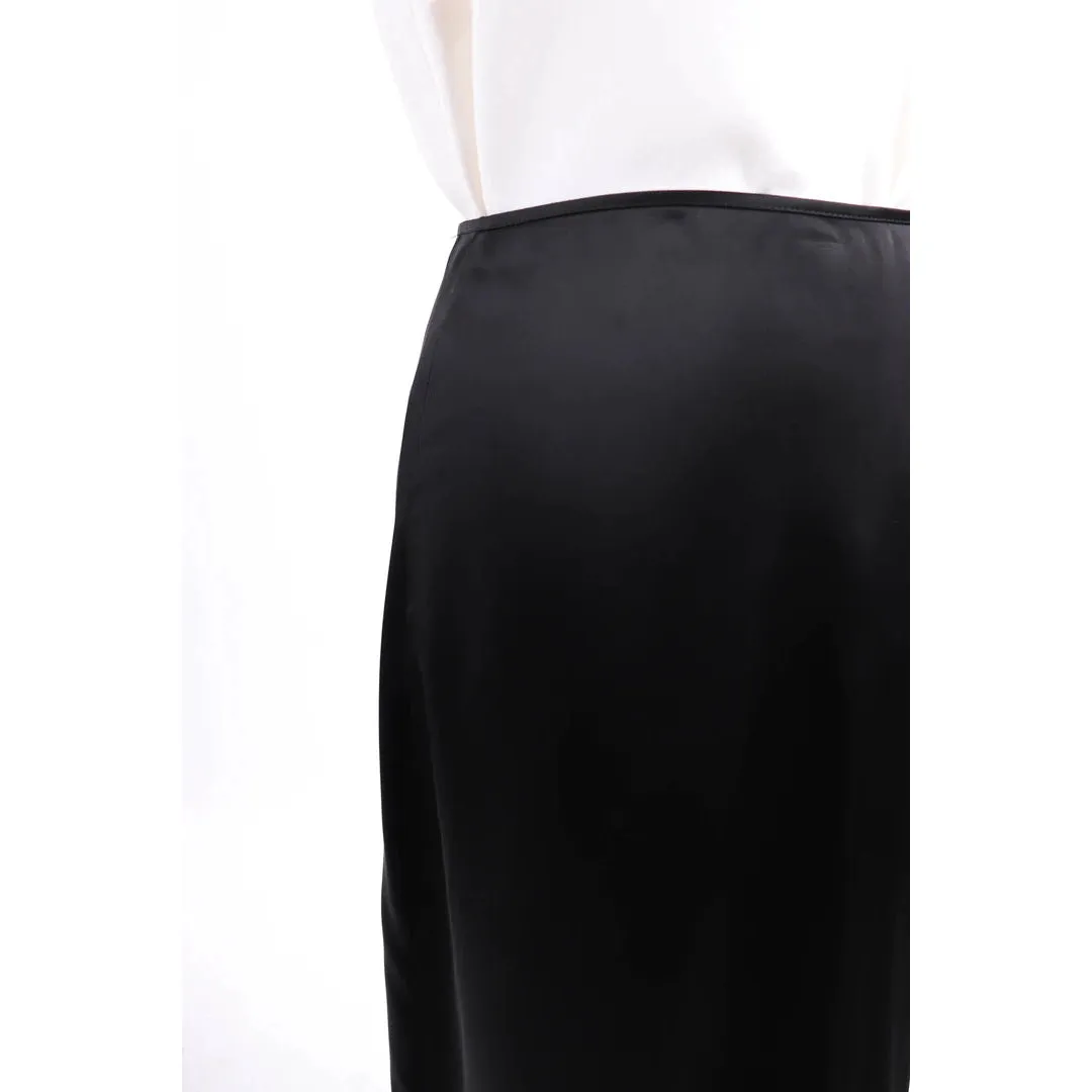 JEAN PAUL GAULTIER 1990's Long Black Skirt |  Extra Small