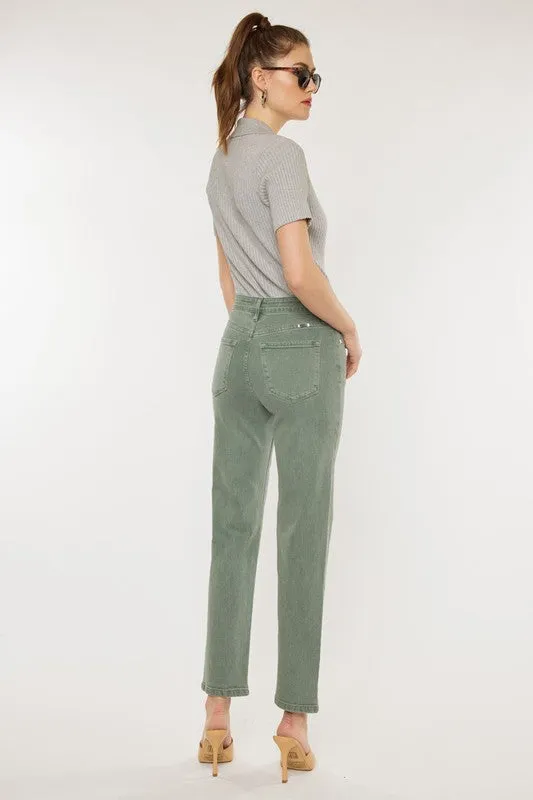Jeans - "KanCan"  90's Olive Straight