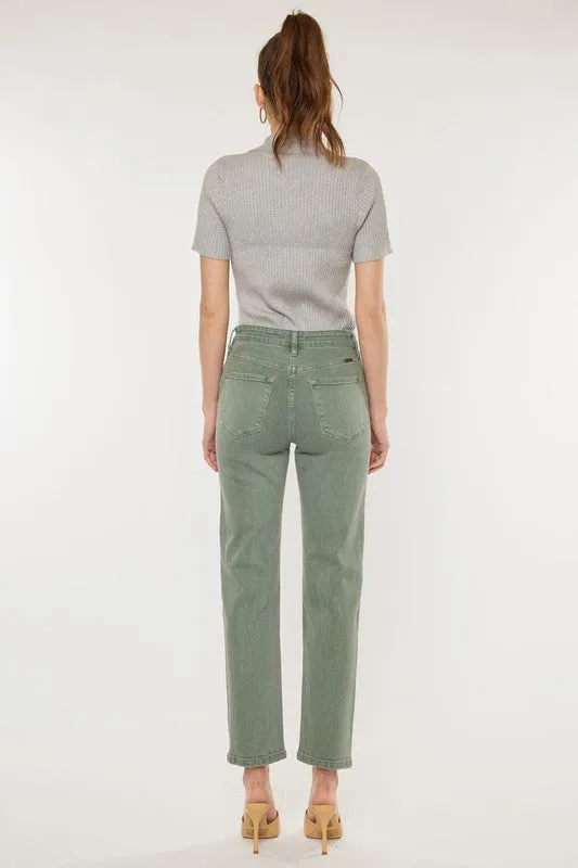 Jeans - "KanCan"  90's Olive Straight