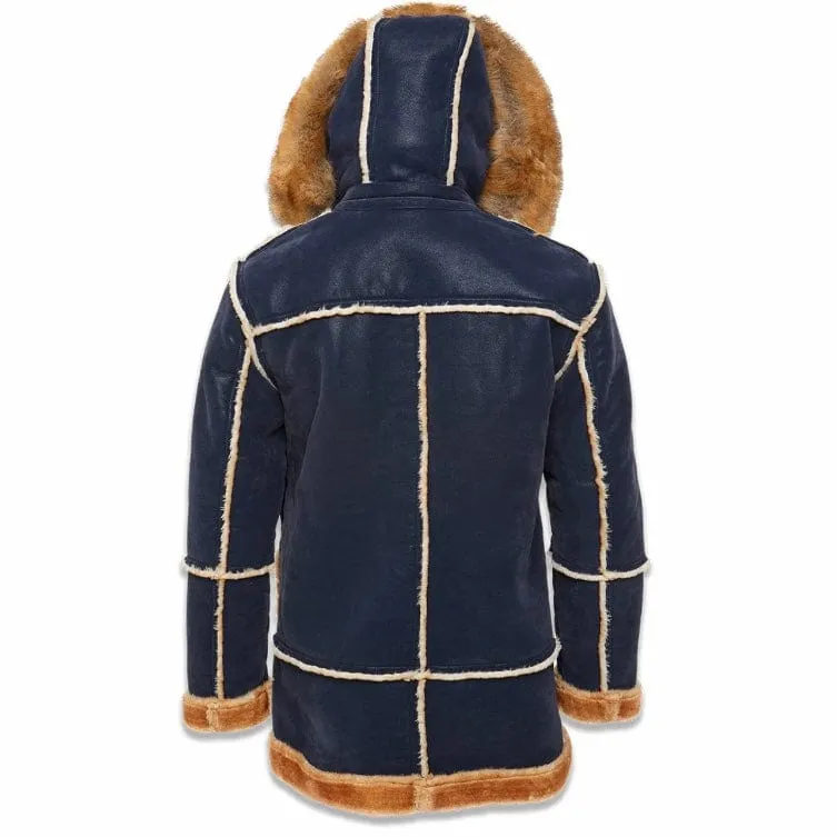 Jordan Craig Denali Shearling Jacket (Navy)