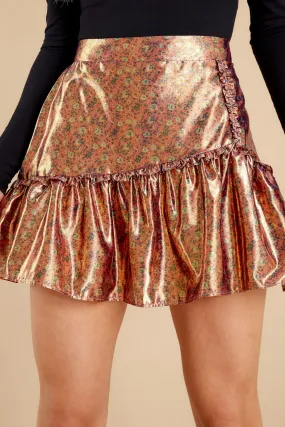 Jovanna Pink Orchid Mini Skirt