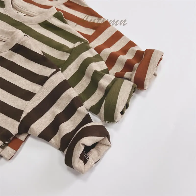 Kid Loose Striped Base Layer T-Shirt