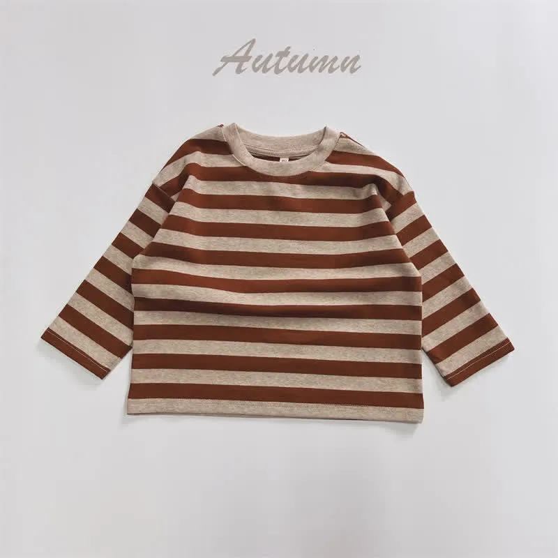 Kid Loose Striped Base Layer T-Shirt