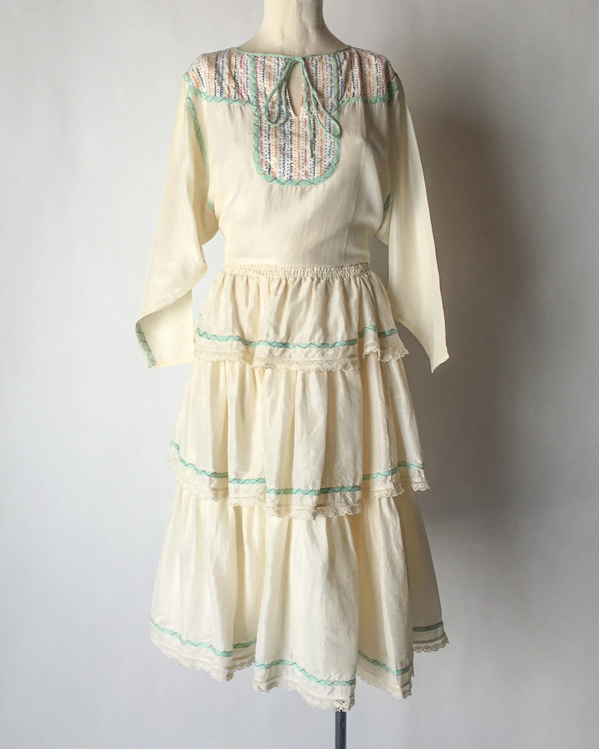 Koos Van Den Akker Blouse & Skirt Set