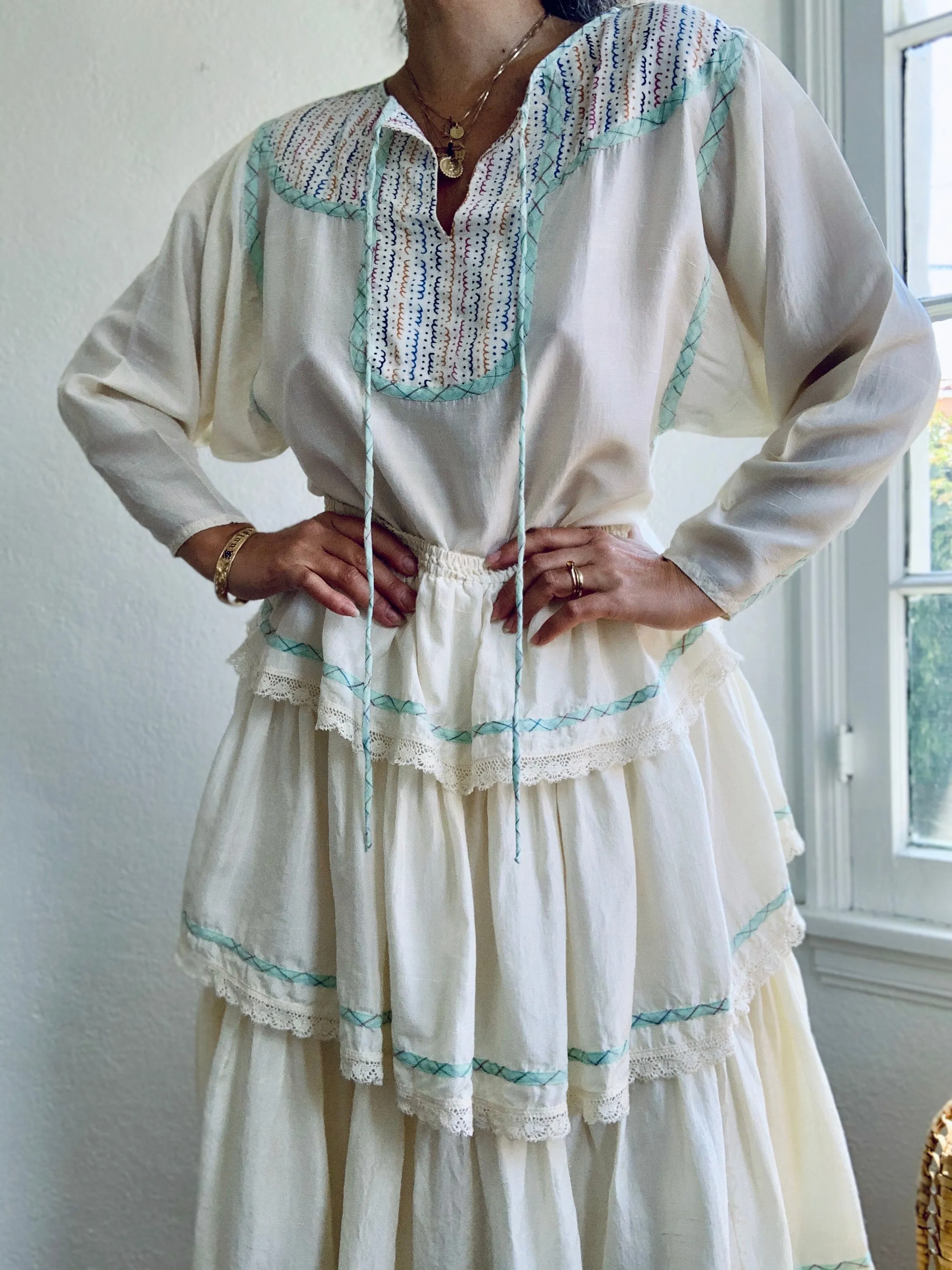 Koos Van Den Akker Blouse & Skirt Set