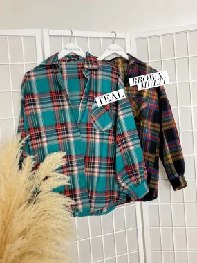 Layer with a Flannel ( 2 colors)