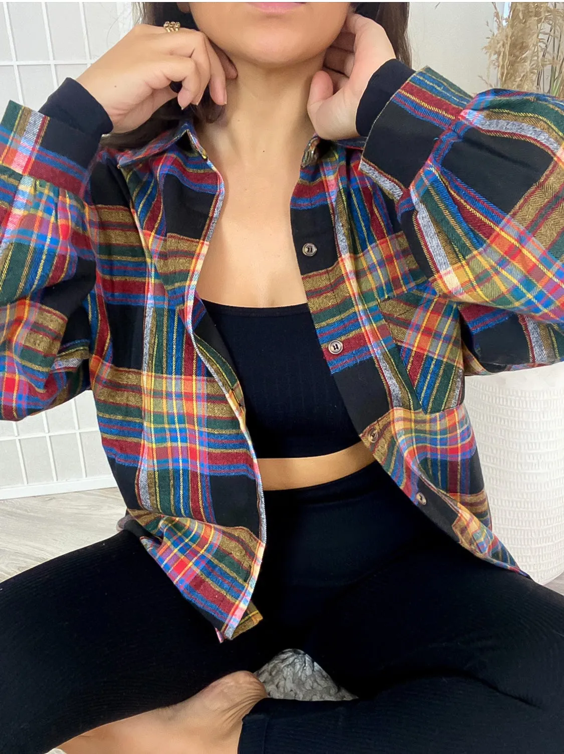 Layer with a Flannel ( 2 colors)