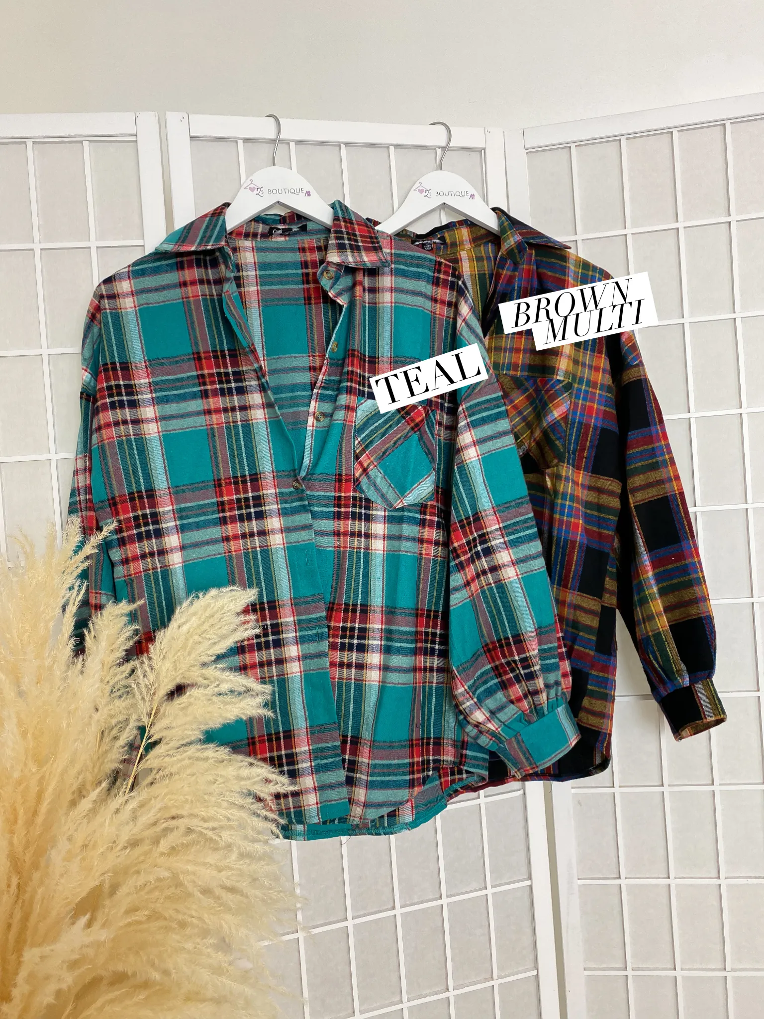 Layer with a Flannel ( 2 colors)