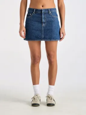 Lee Relaxed Mini Skirt - Indigo Dreams