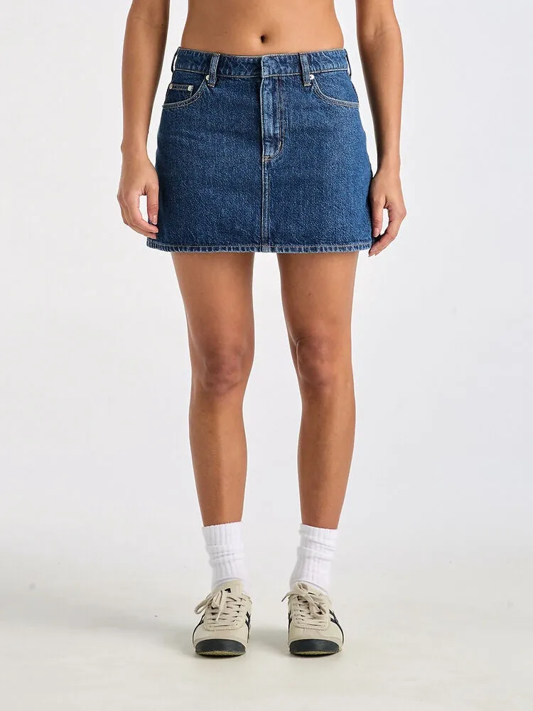 Lee Relaxed Mini Skirt - Indigo Dreams