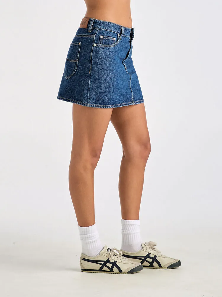 Lee Relaxed Mini Skirt - Indigo Dreams