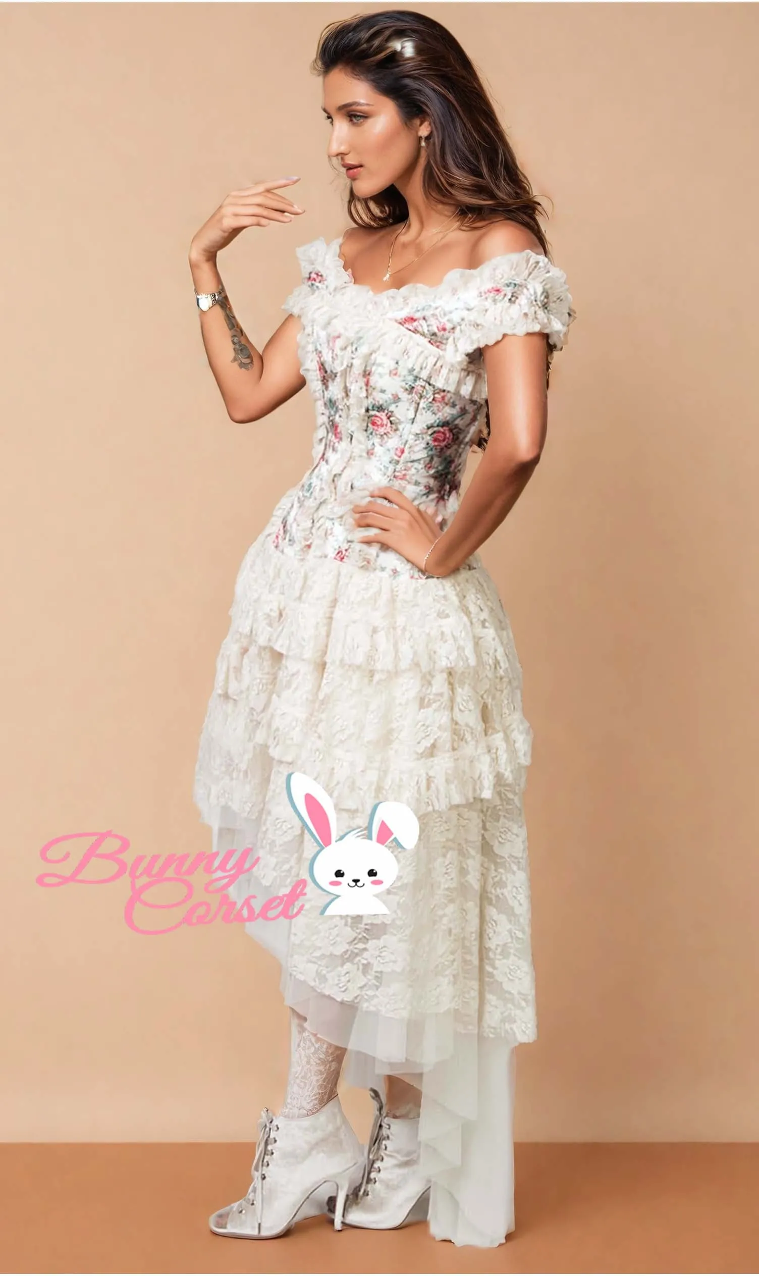 Leighton Custom Made Victorian Inspired Corset Dress