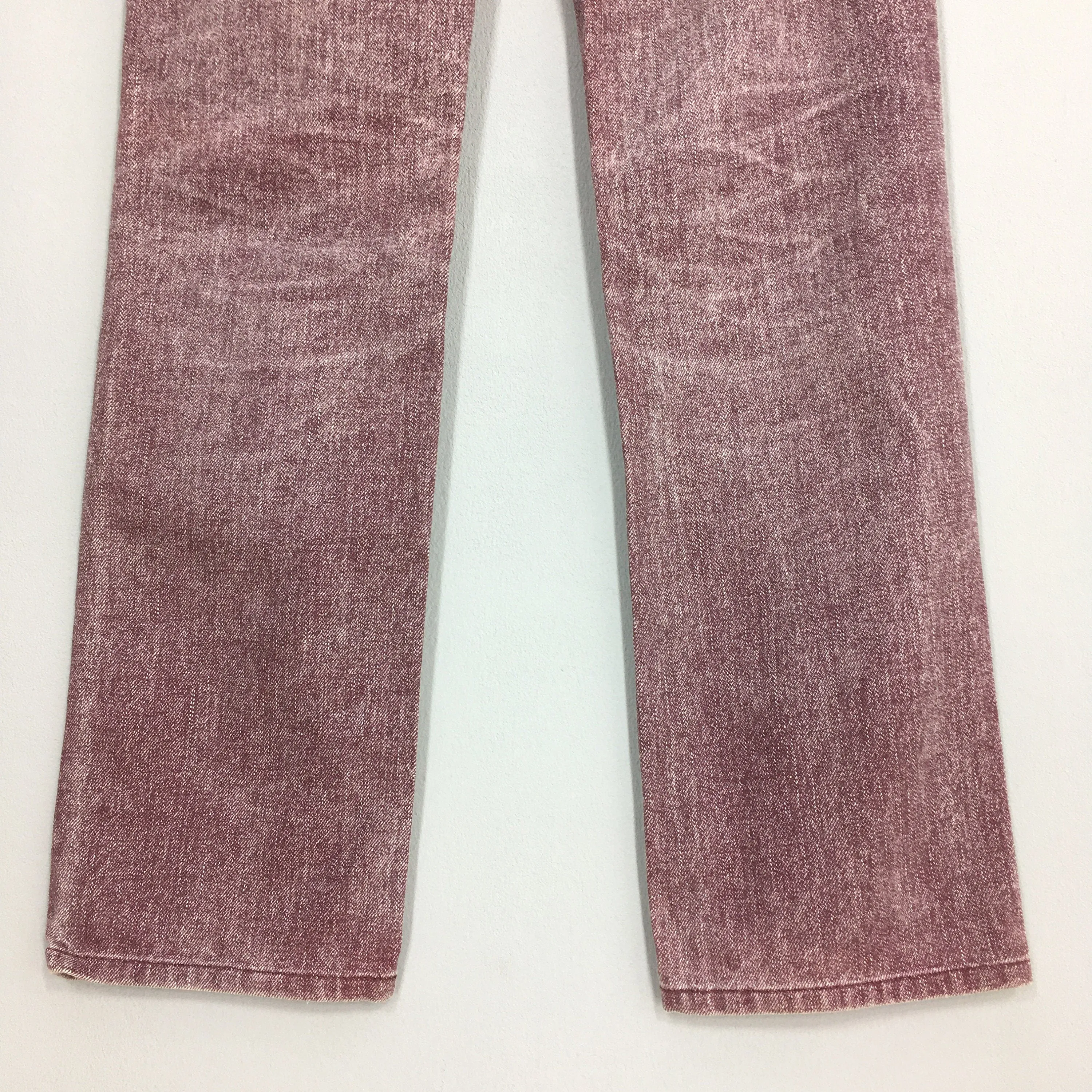 Levi's 502 Faded Red Jeans Size 28x30