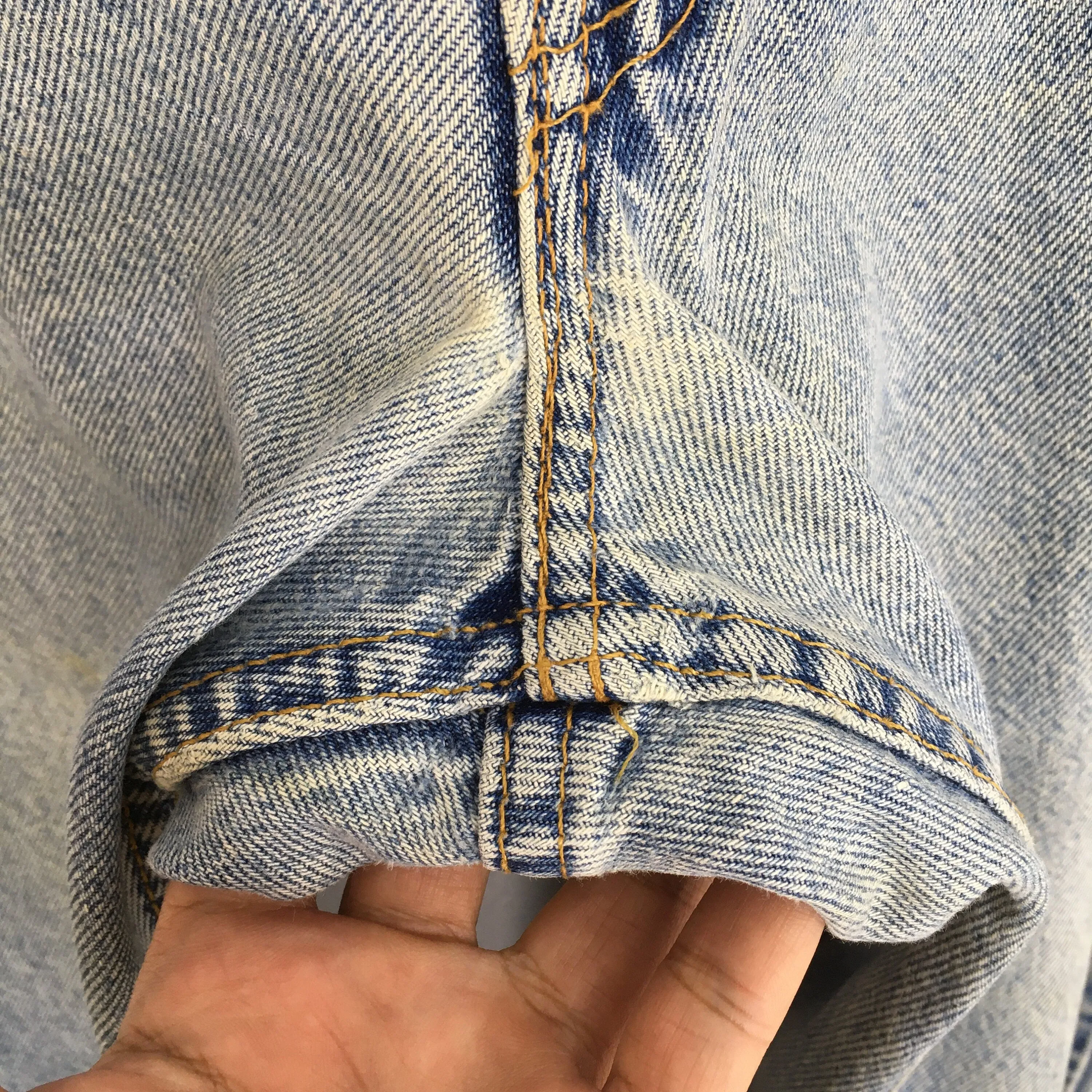 Levi's 517 Bootcut Bell Bottom Stonewash Jeans Size 35x28