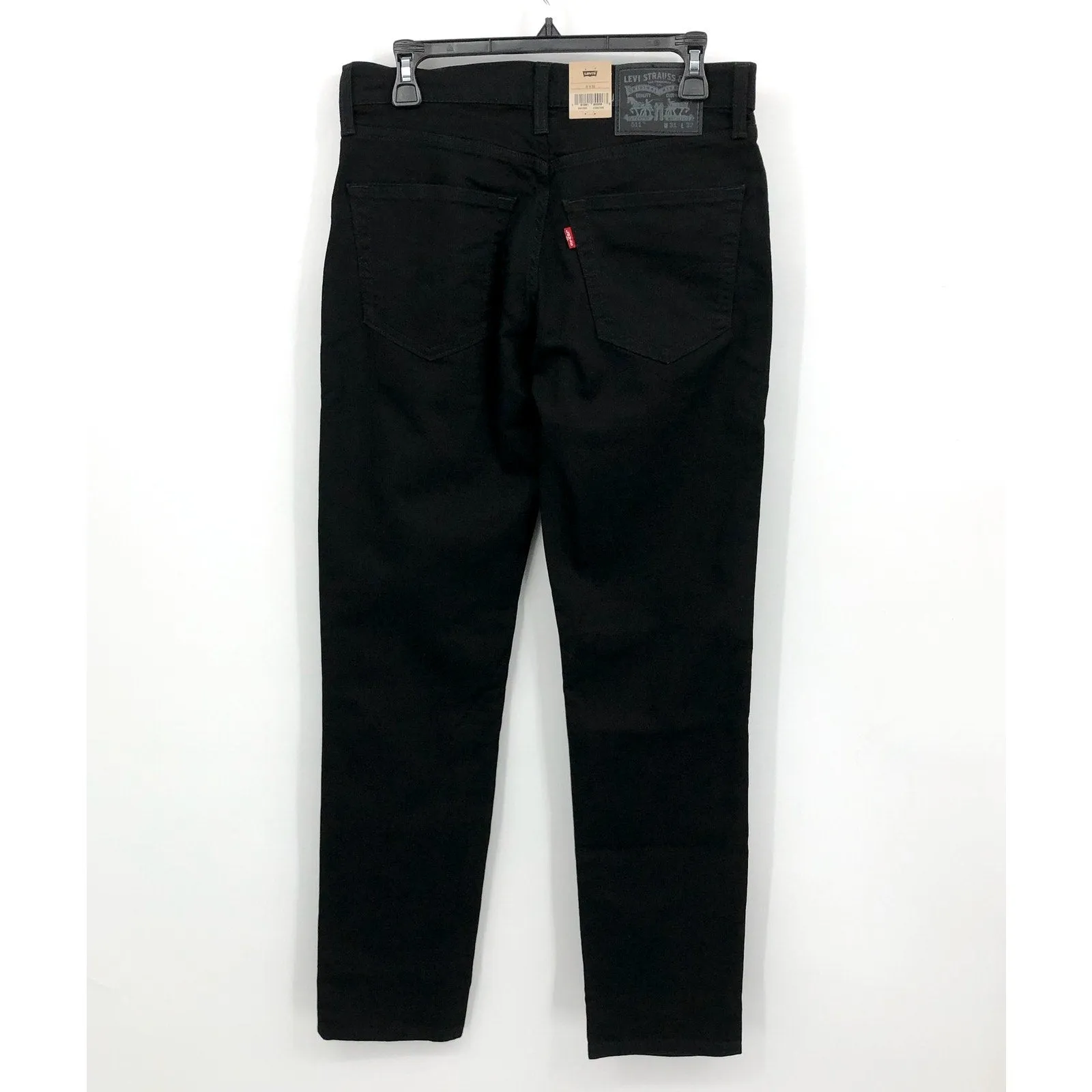 LEVI'S Men's 511 Slim Fit Jeans Size 31x32 Black Stretch Denim