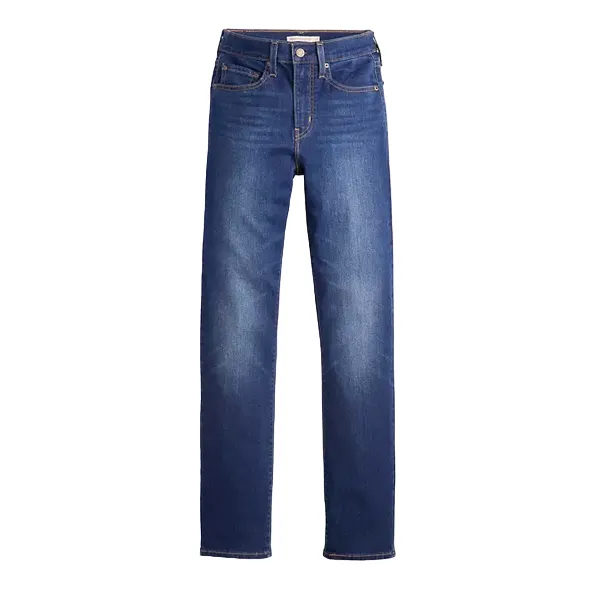 Levi's pantalone jeans da donna dritti a vita alta 724 188830304 blu
