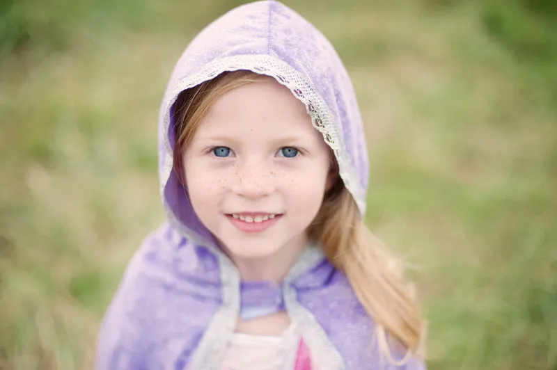 Lilac Diamond Sparkle Cape by Great Pretenders Size 3-4