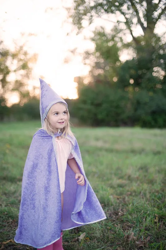 Lilac Diamond Sparkle Cape by Great Pretenders Size 3-4