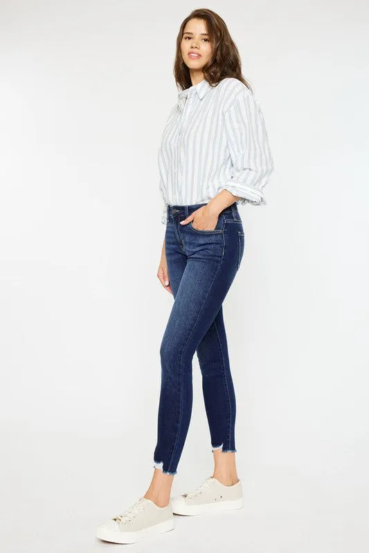 Linda Mid RIse Ankle Skinny Jeans