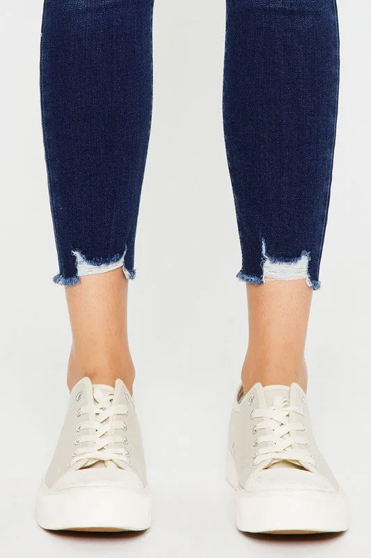 Linda Mid RIse Ankle Skinny Jeans
