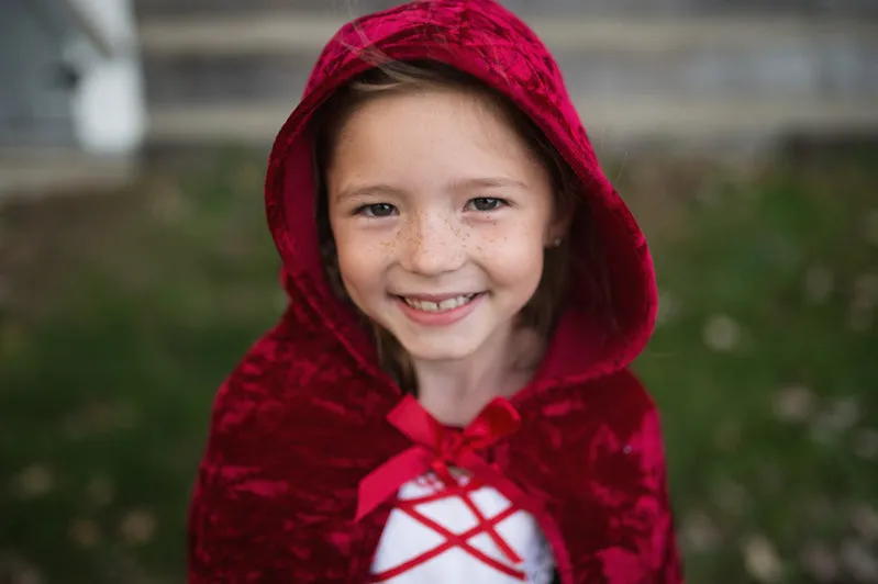 Little Red Riding Hood Cape (3-4 and 5-6 Years)