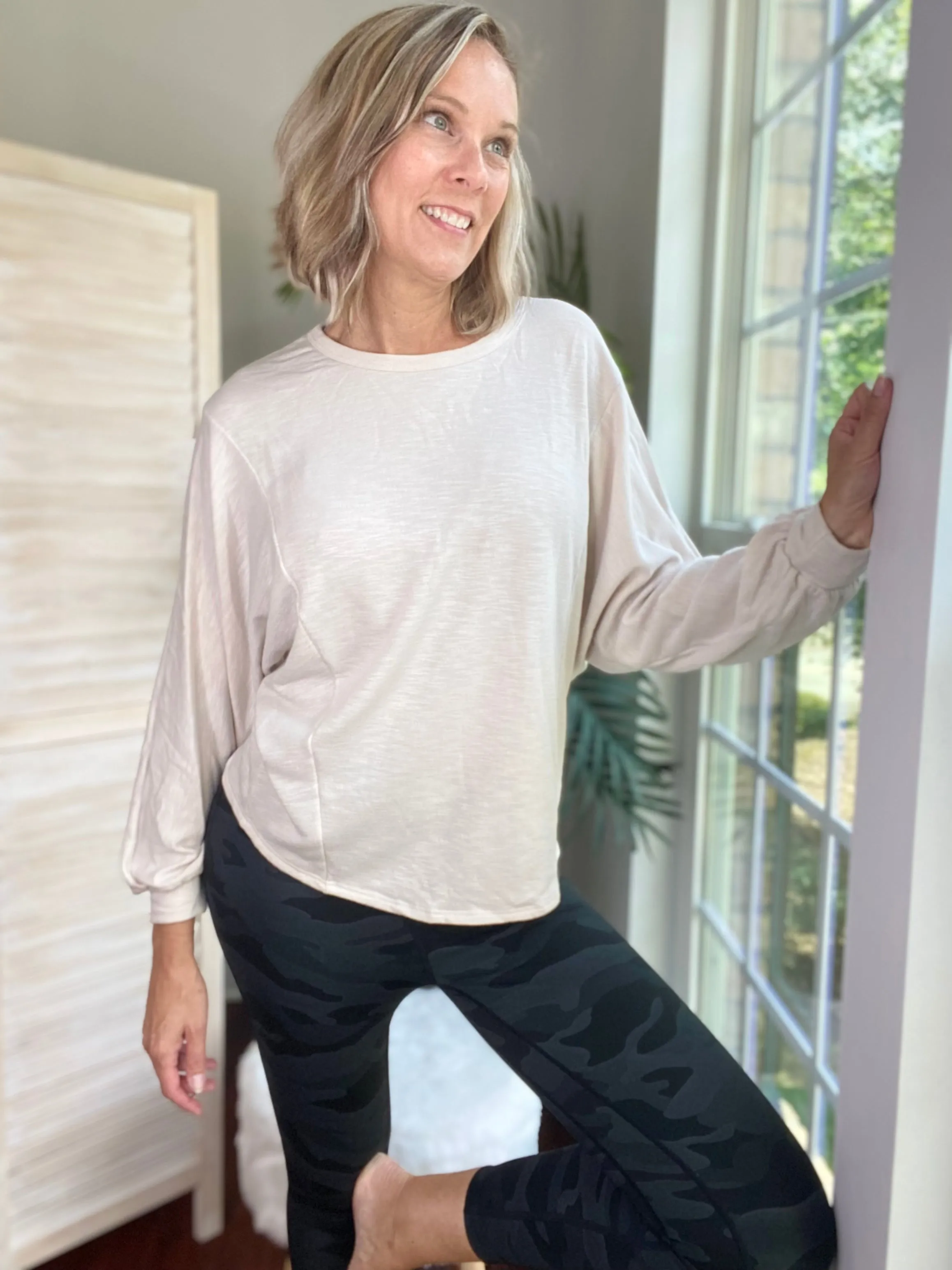 Lively Spirit Open Back Top