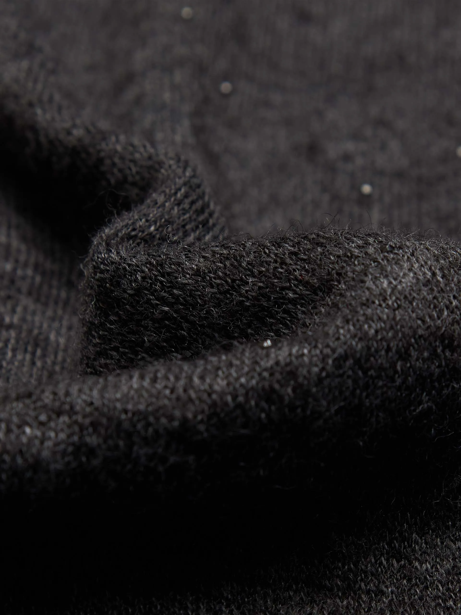 Loose V-neck Knit Sweater