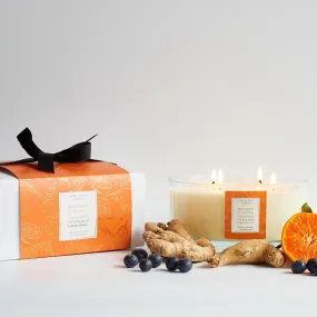 Mandarin and Ginger Luxury Scented Candle