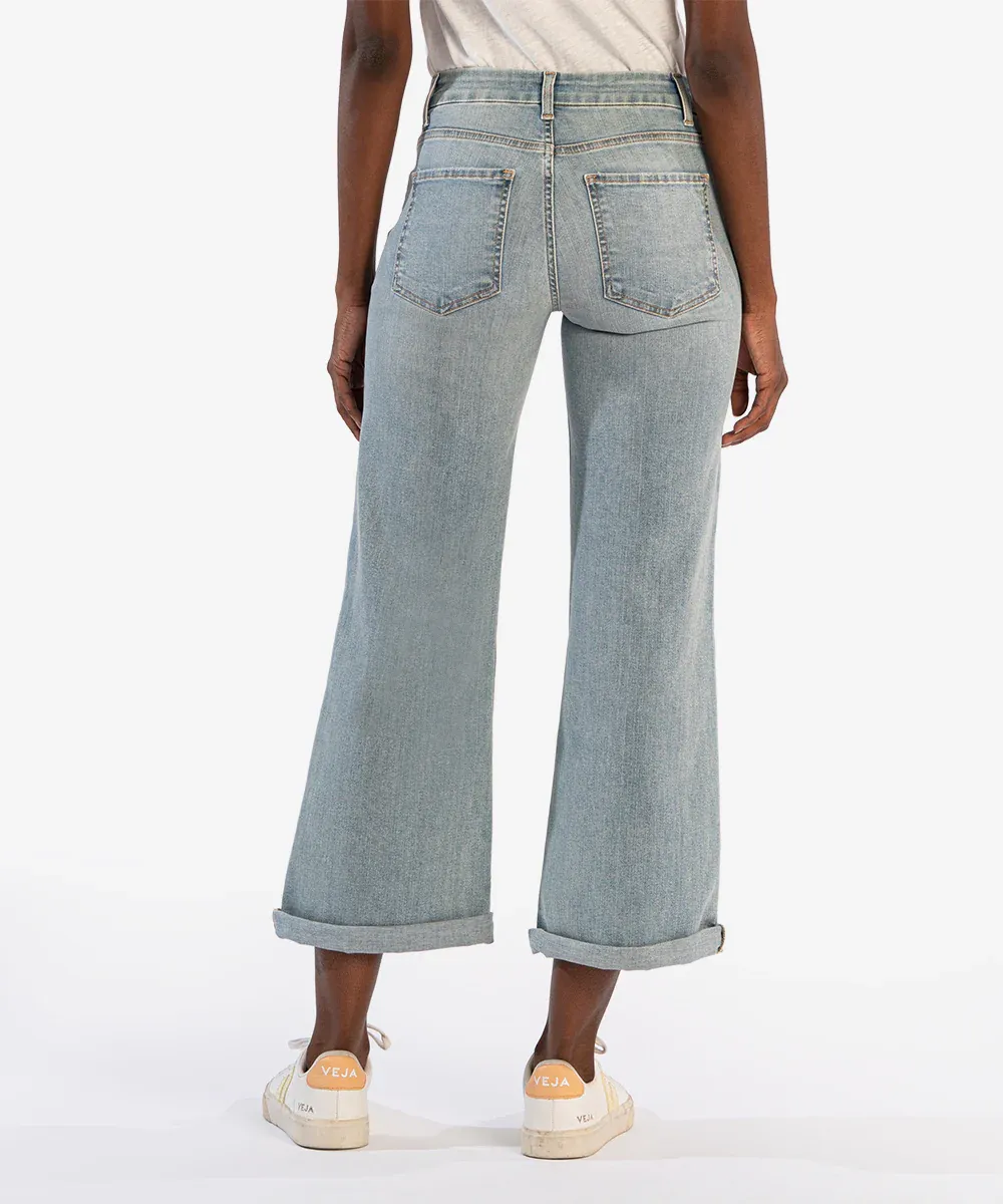 Meg Fab Ab Wide Leg - Spring with Cuff
