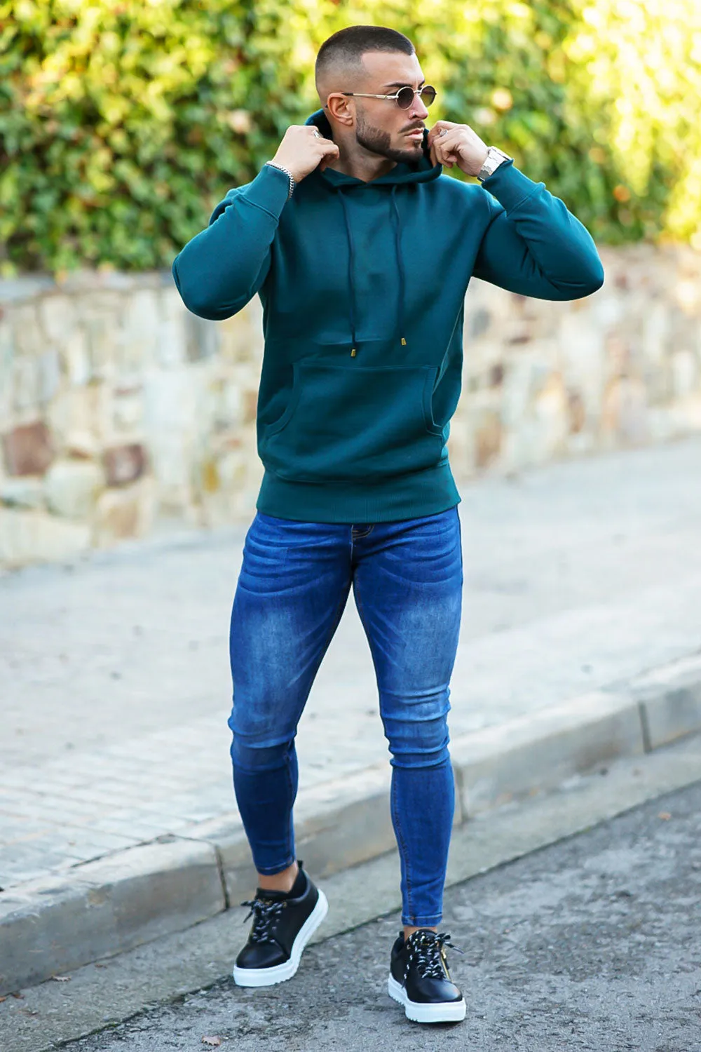 Men's Super Skinny Blue Jean
