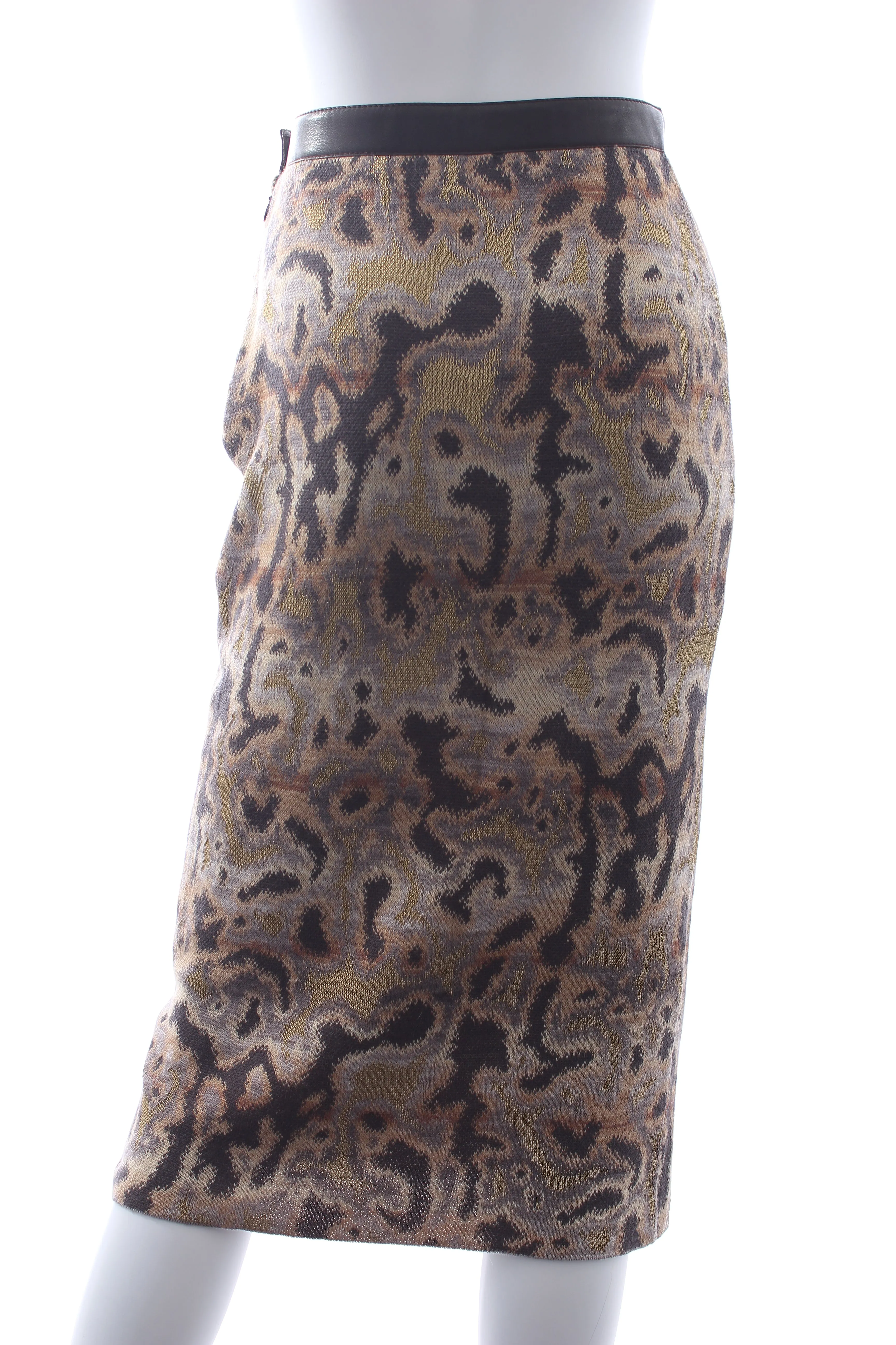 Missoni Intarsia Knit Midi Skirt