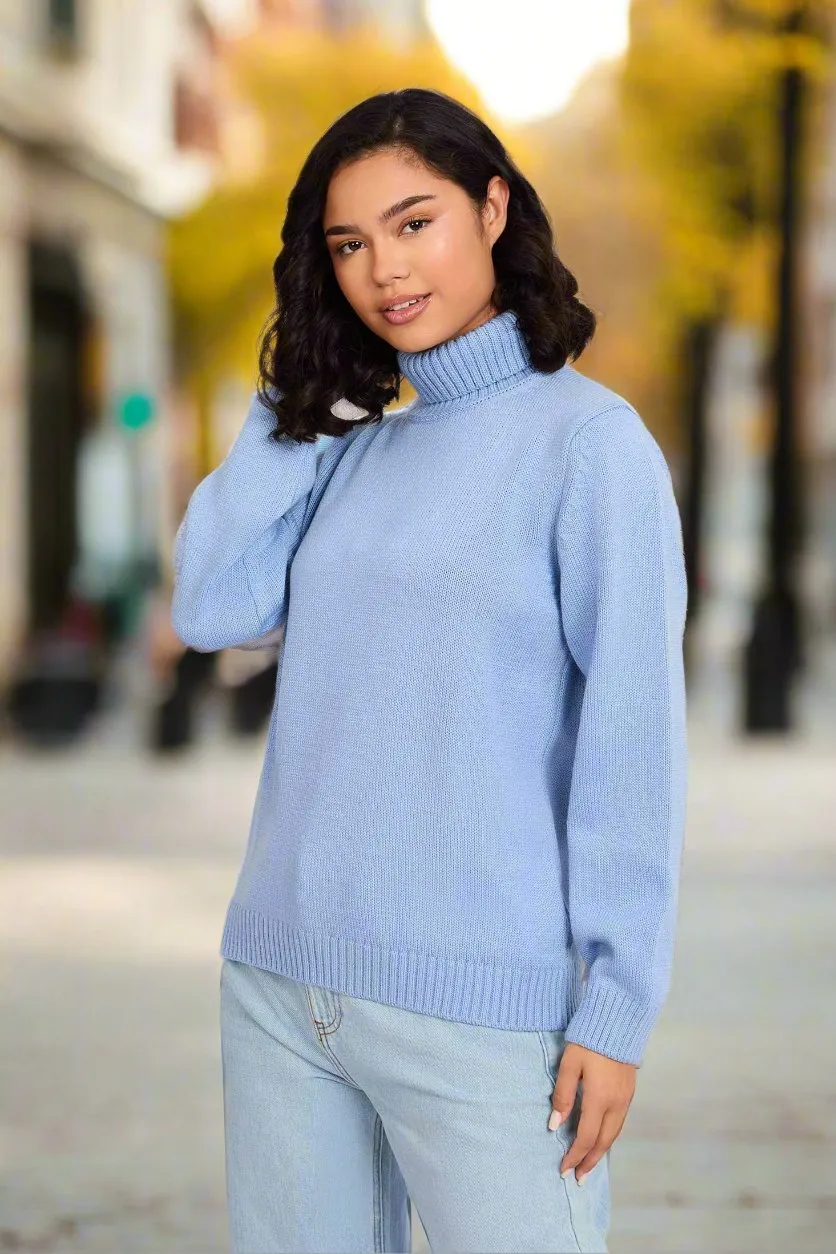 Mock Neck Regular Fit Pullover