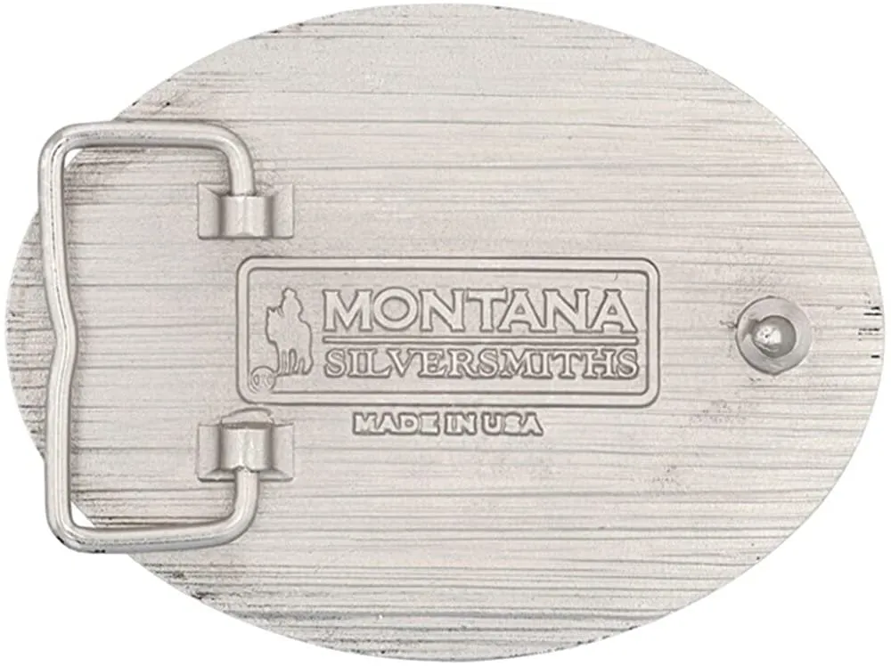 Montana Silversmiths Betsy Sparkling Patriotic Attitude Belt Buckle