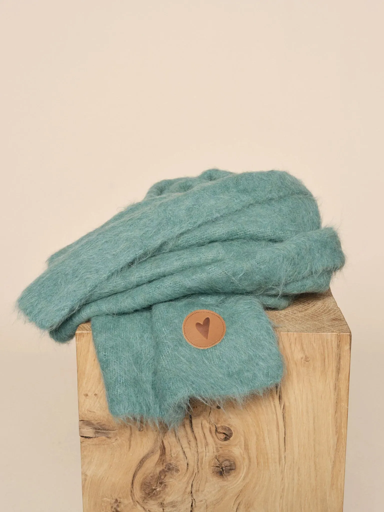 Mos Mosh Blue Spruce Alpaca Scarf