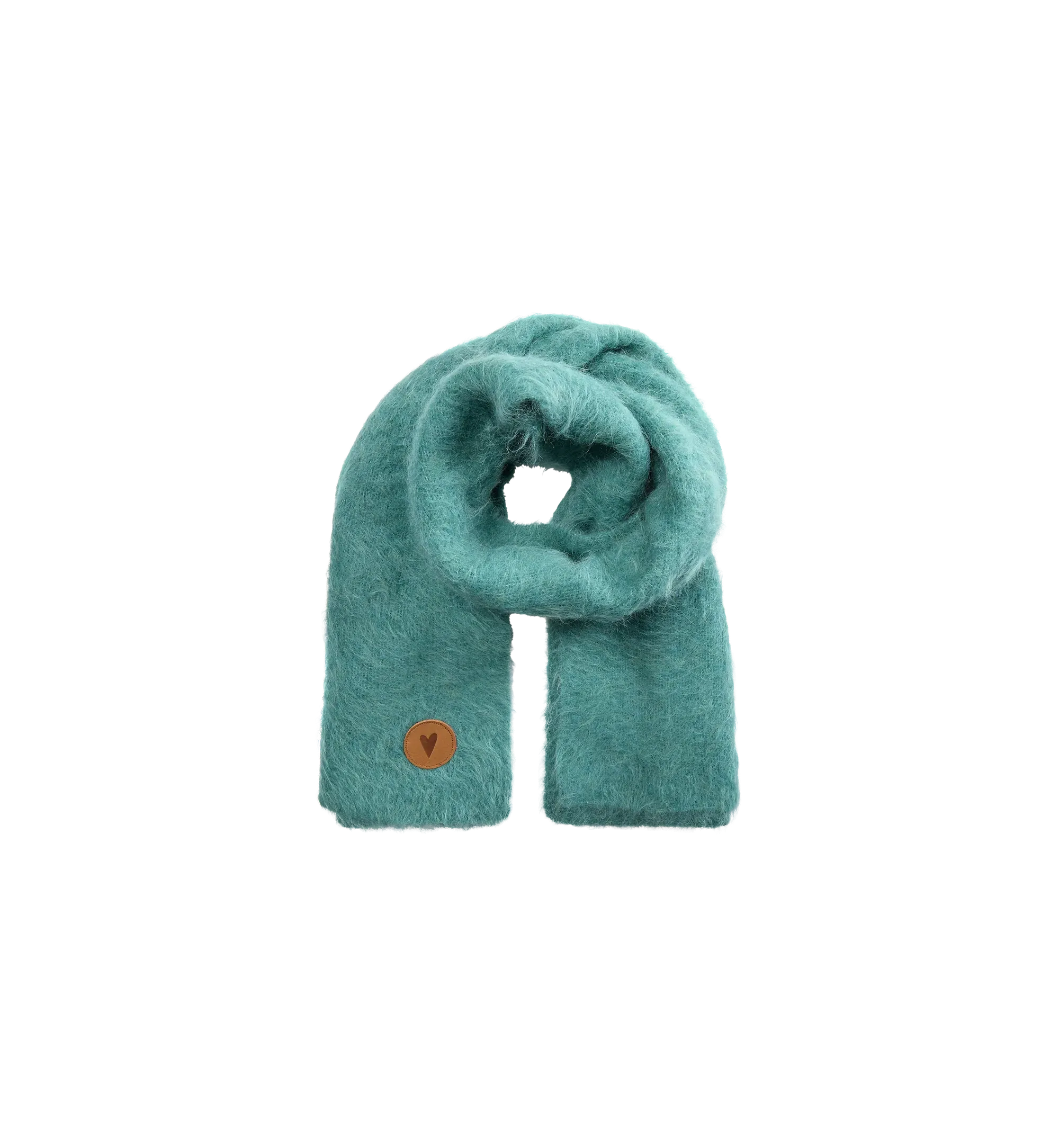 Mos Mosh Blue Spruce Alpaca Scarf