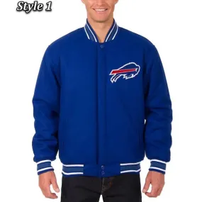 NFL Buffalo Bills Royal Varsity Wool Jacket