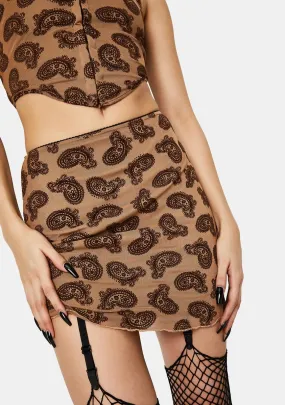 Night Flock Kinnie Mini Skirt