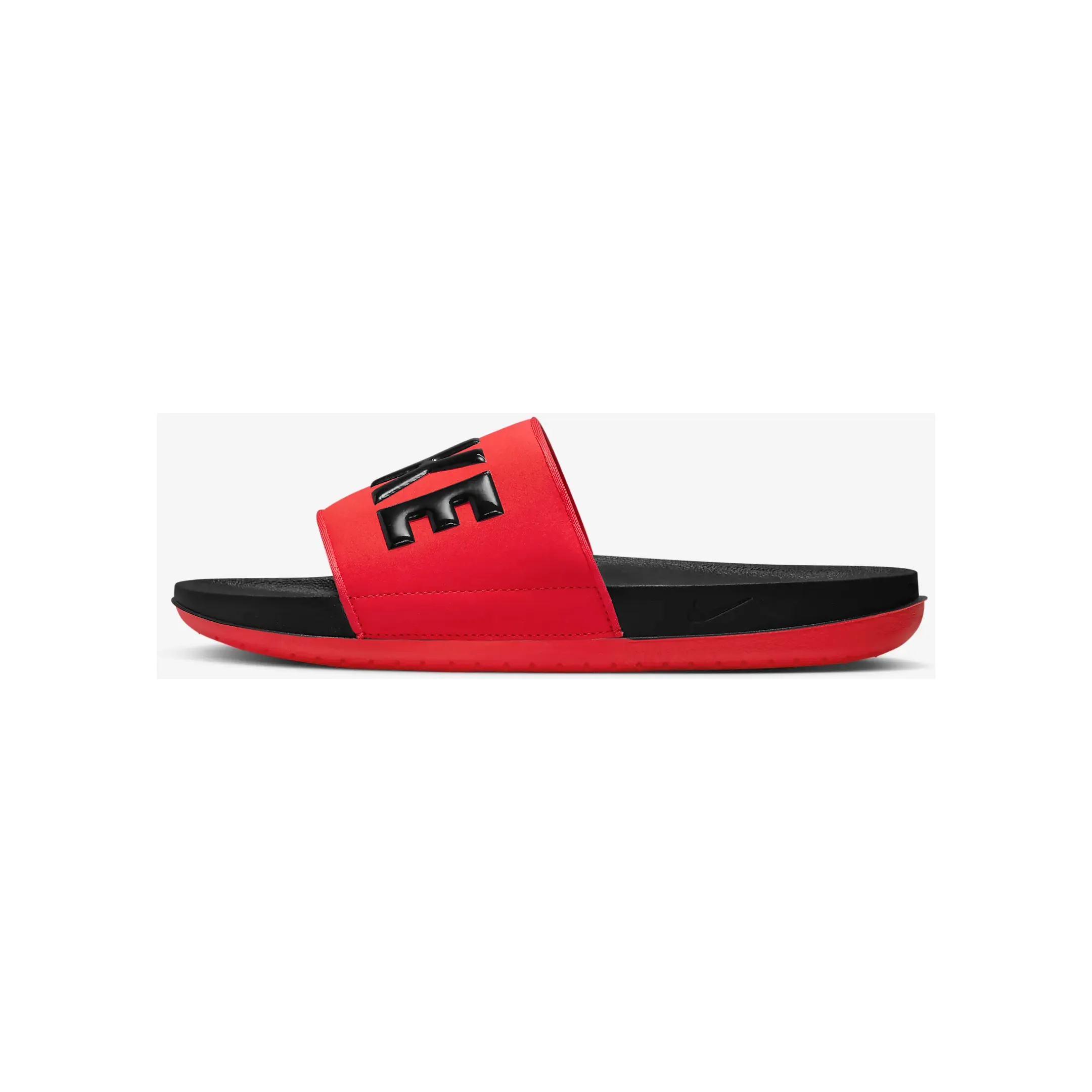 Nike Men's Offcourt Slides - Black / University Red