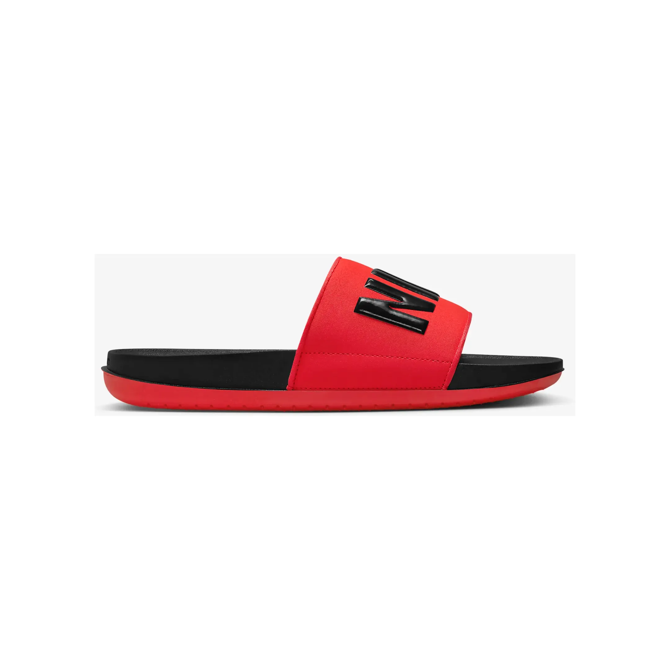 Nike Men's Offcourt Slides - Black / University Red