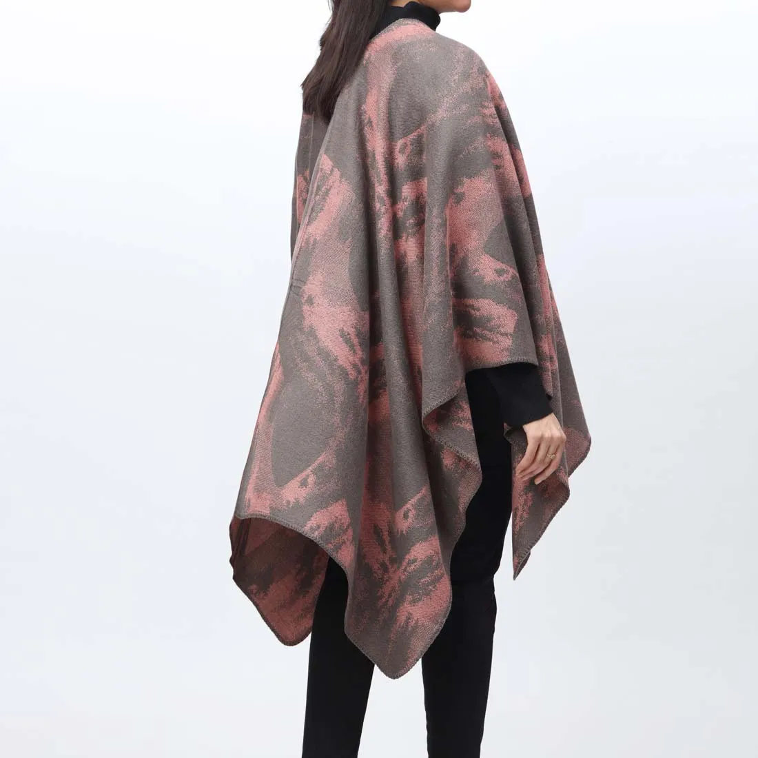 Pink Cape Shawl PW9804