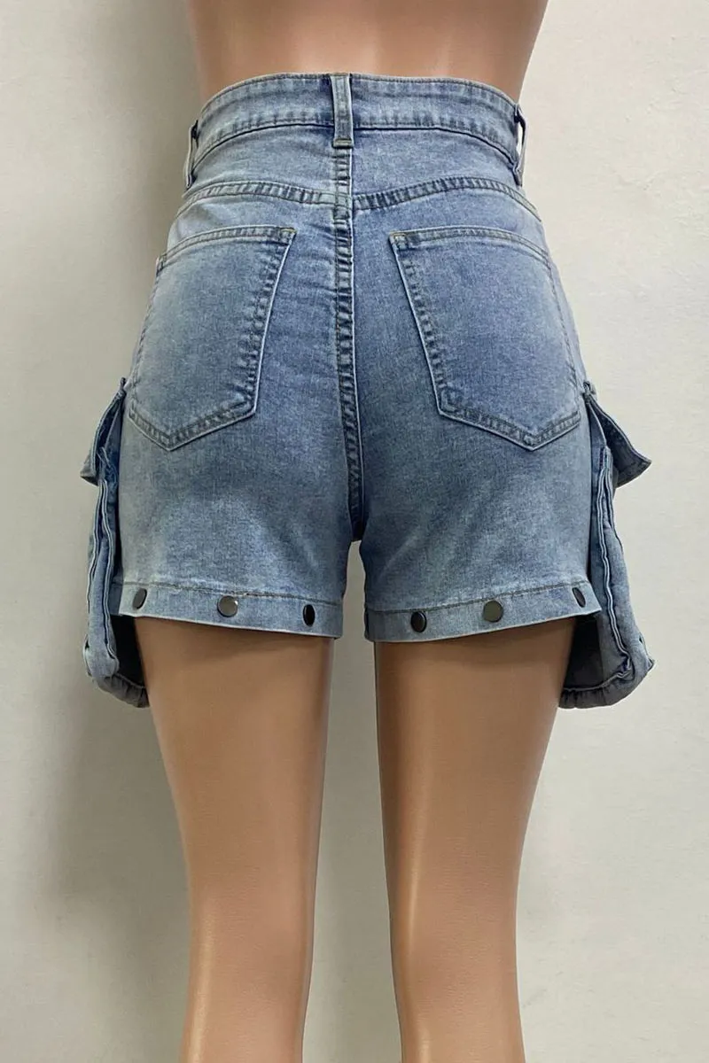 PK0396 Removable Denim Jeans