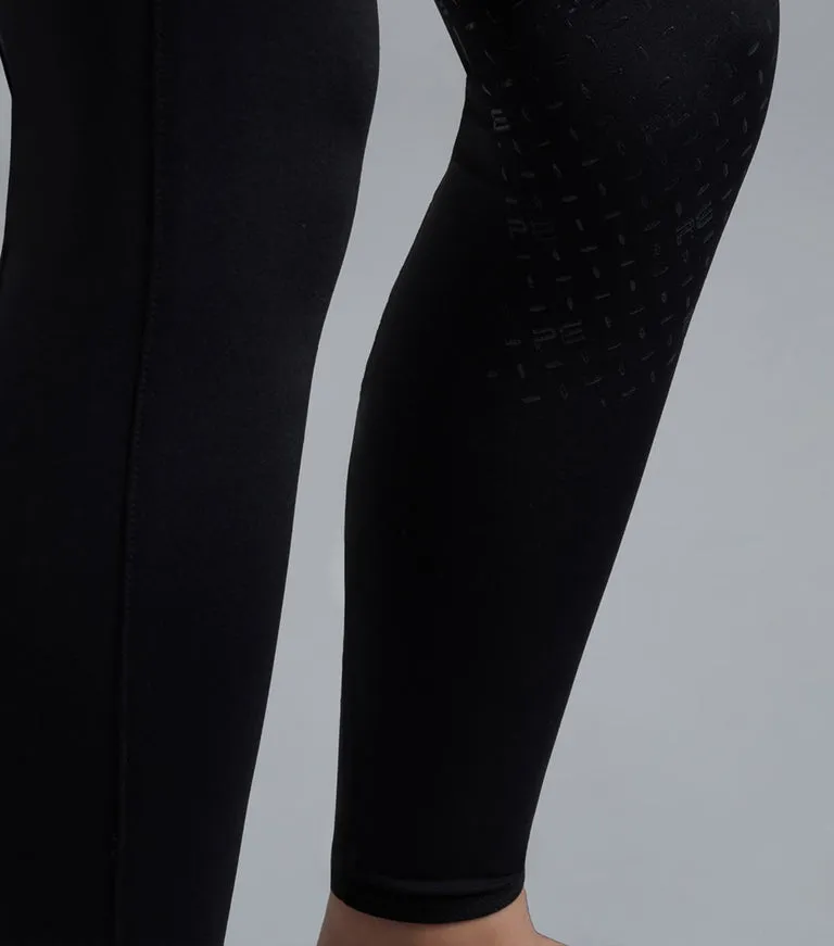 Premier Equine Concerto girls riding tights (navy, grey or black)