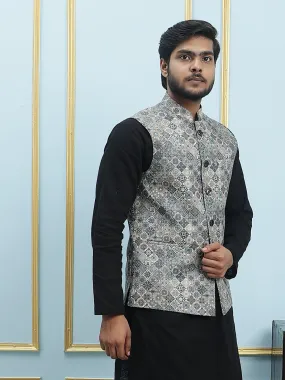 Printed Nehru Jacket