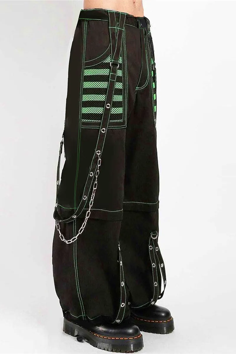 PT3097 Chain Strap Wide Leg Pants